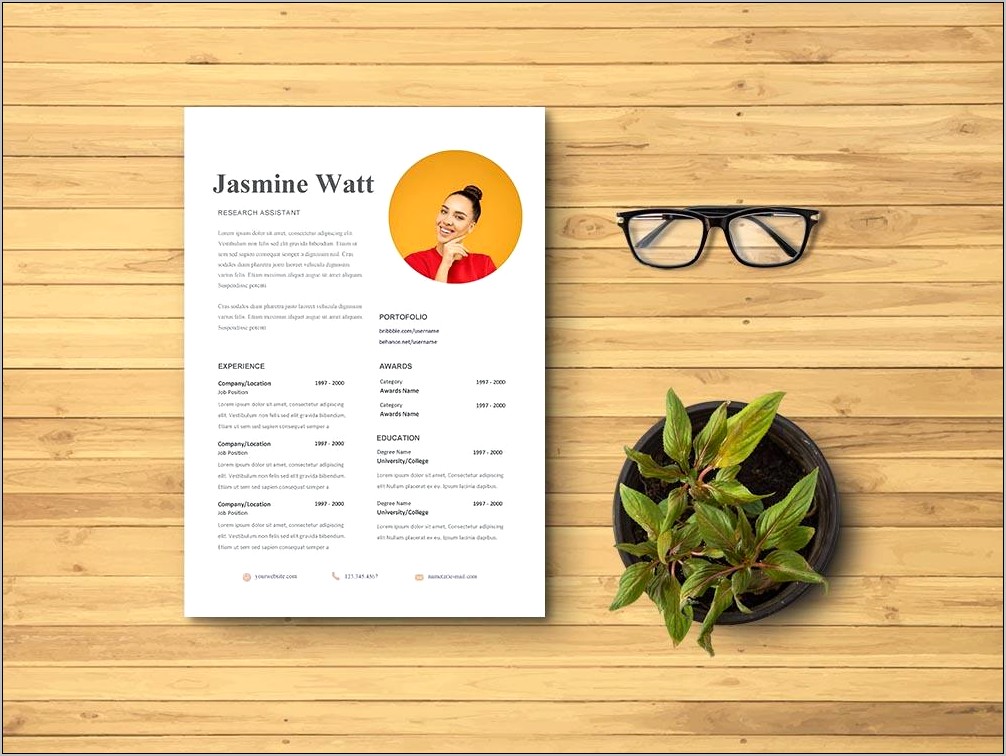 Academia Resume Template Word Free