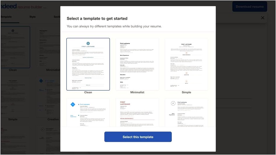 Additional Information Indeed Resume Example