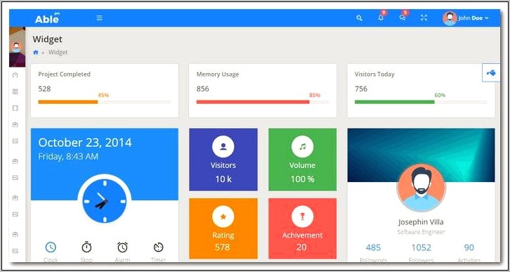 Adminplus Premium Bootstrap Admin Template Download