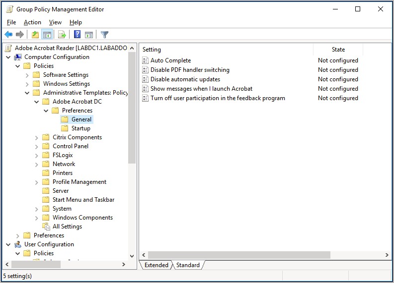 Adobe Reader 11 Group Policy Template Download