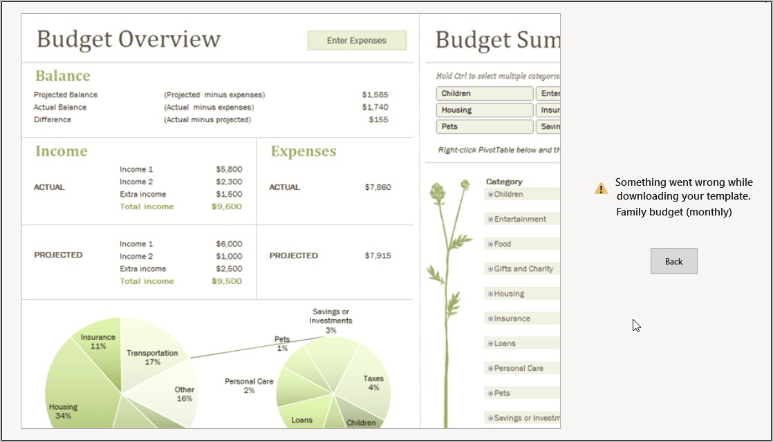 Agile Project Something Went Wrong Download Template