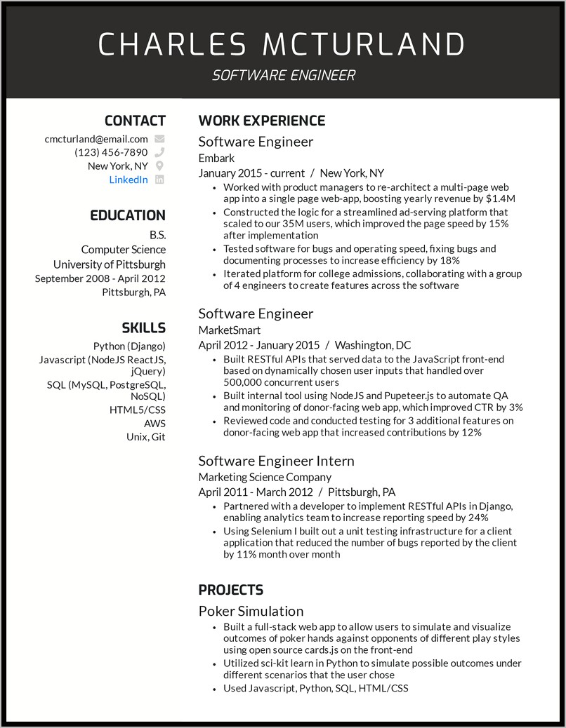 Application Developer Resume Summary Sample