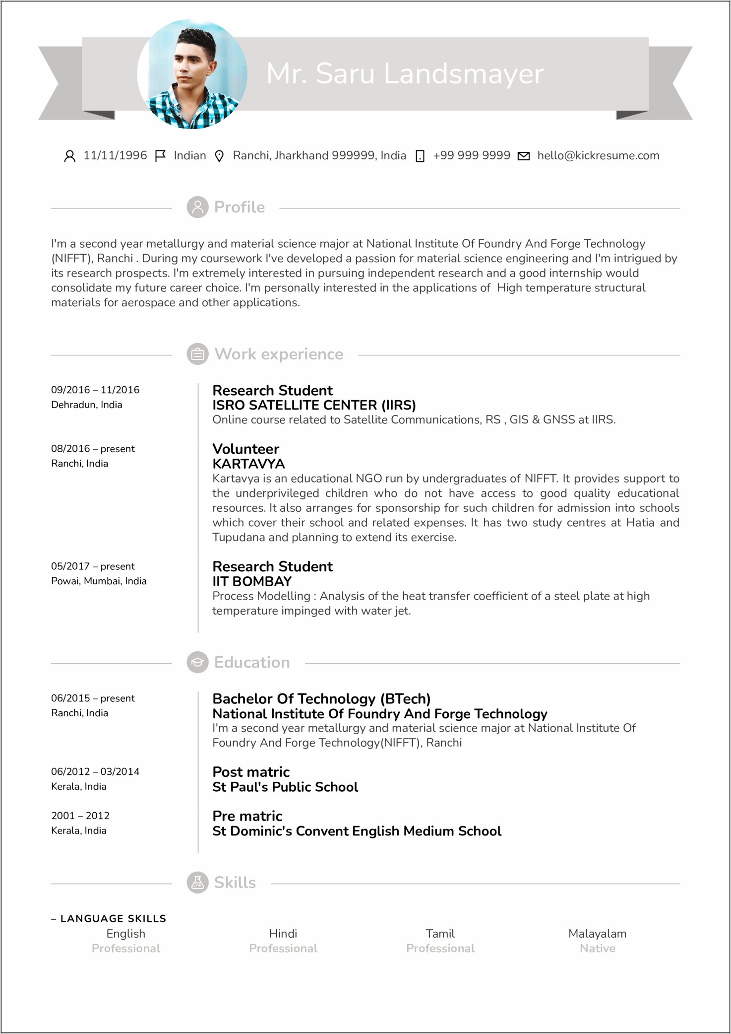 Applied Gis Skills On Resume