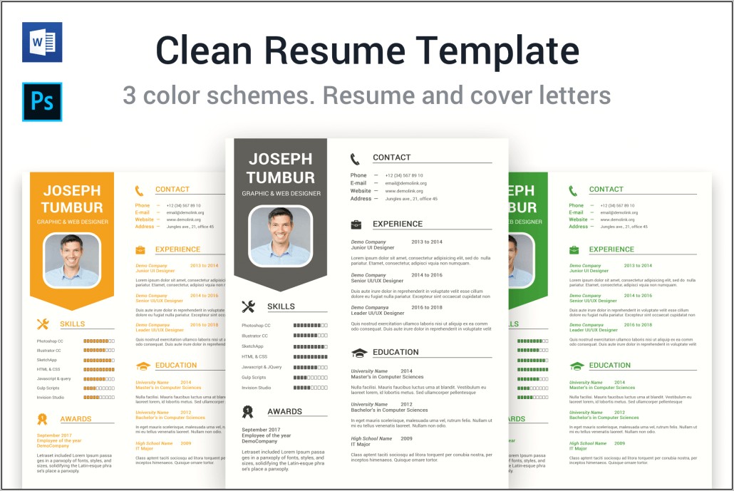 Attention Grabbing Resume Templates Free