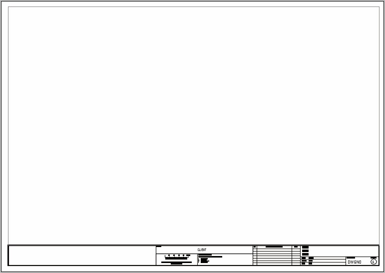 Autocad Electrical Title Block Template Download