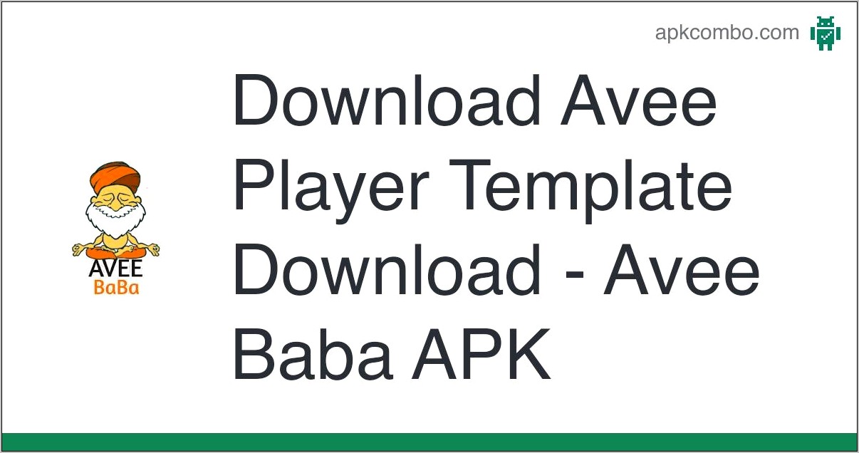 Avee Player Template Download Link 2018