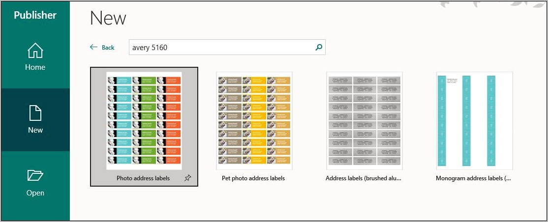 Avery Label 8163 Template Download Publisher