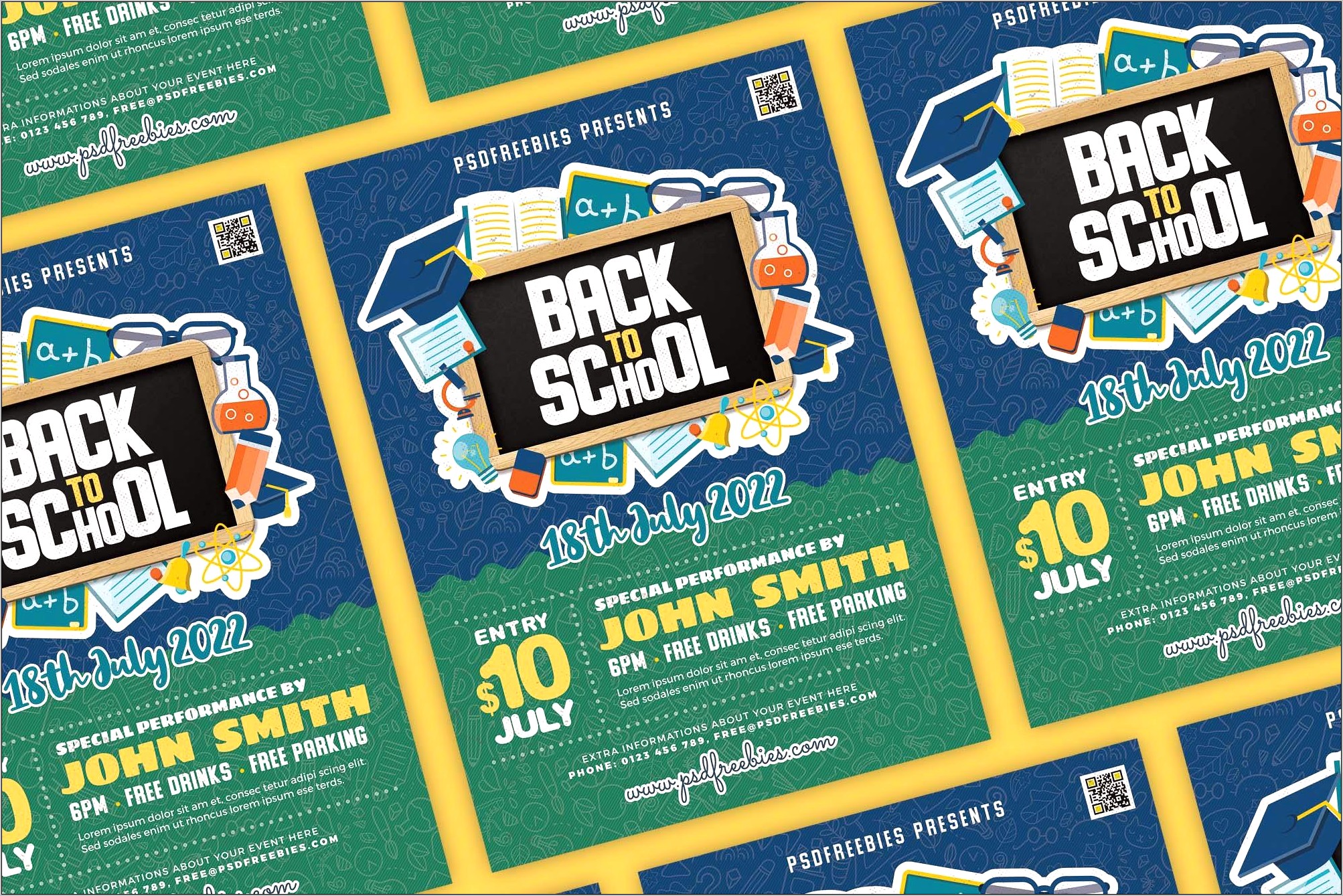 Back To School Flyer Template Download