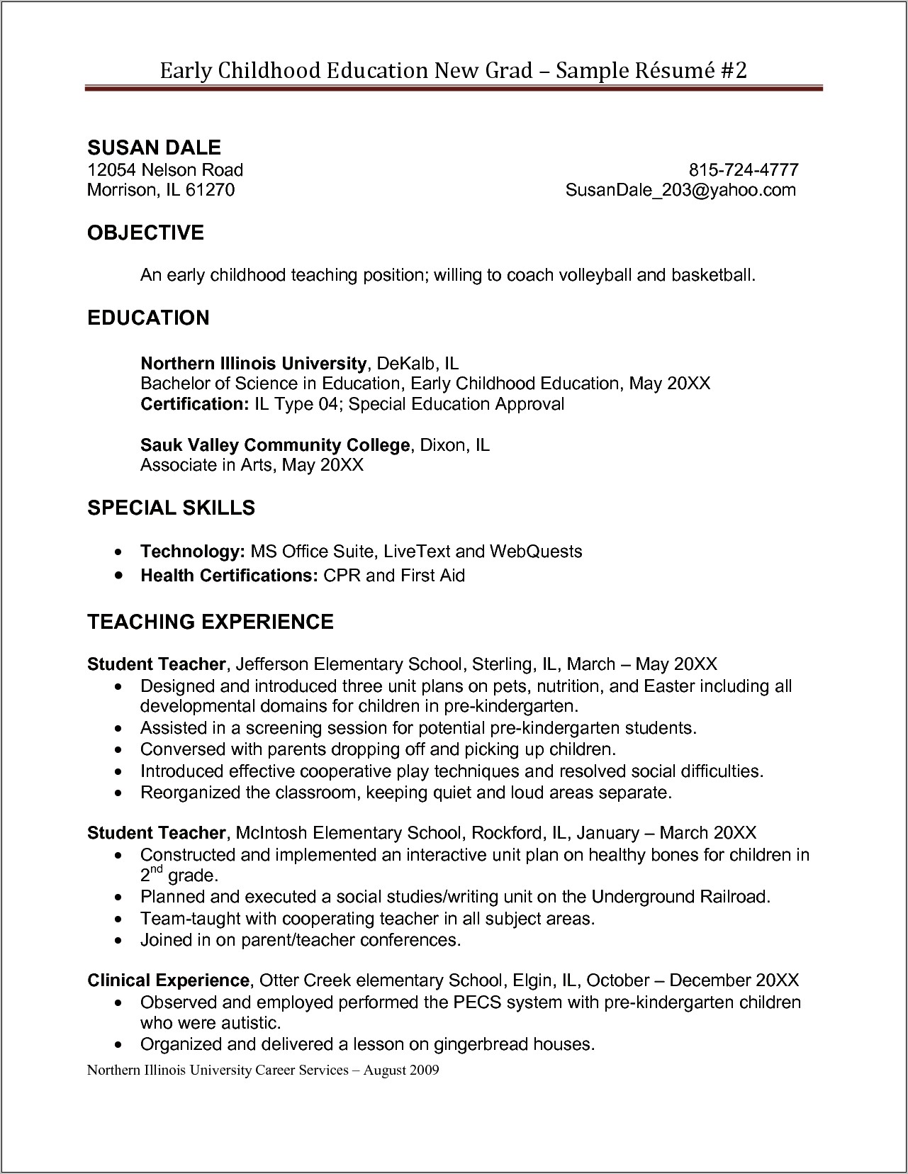 Basketball Coaching Resume Objective Examples