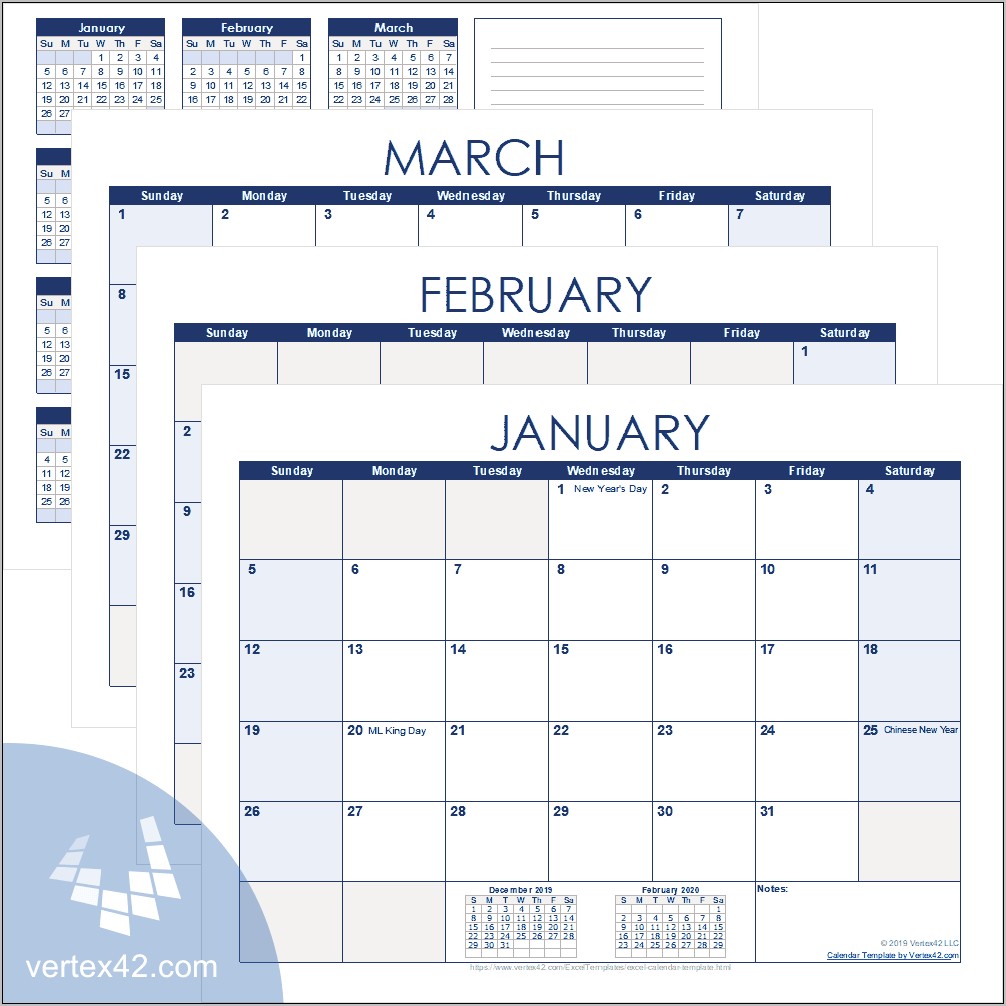 Best 2019 School Assignment Calendar Excel Template Download