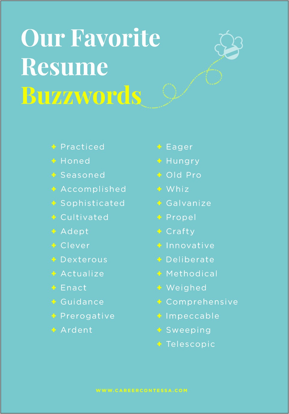 Best Describing Words For Resume