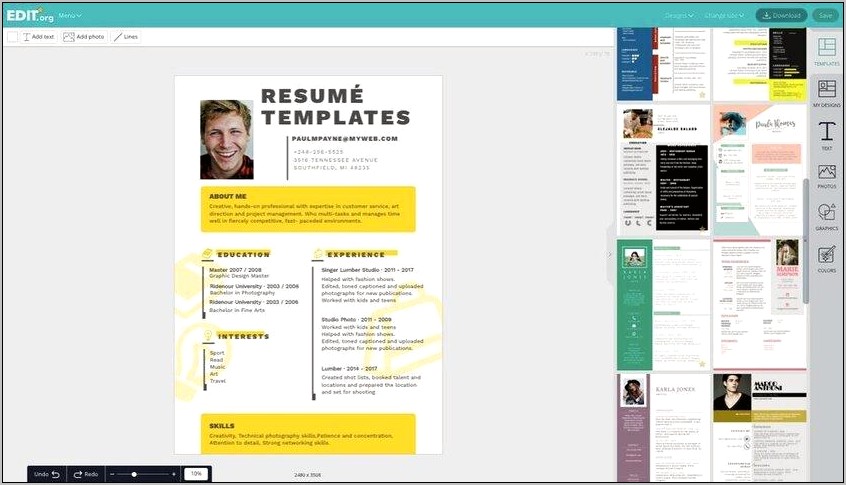 Best Editor For Making Resume