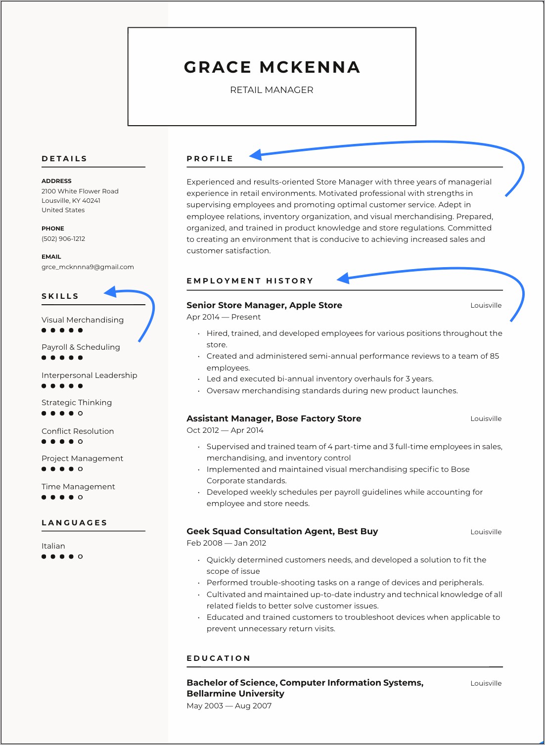 Best Example Skills For Resume