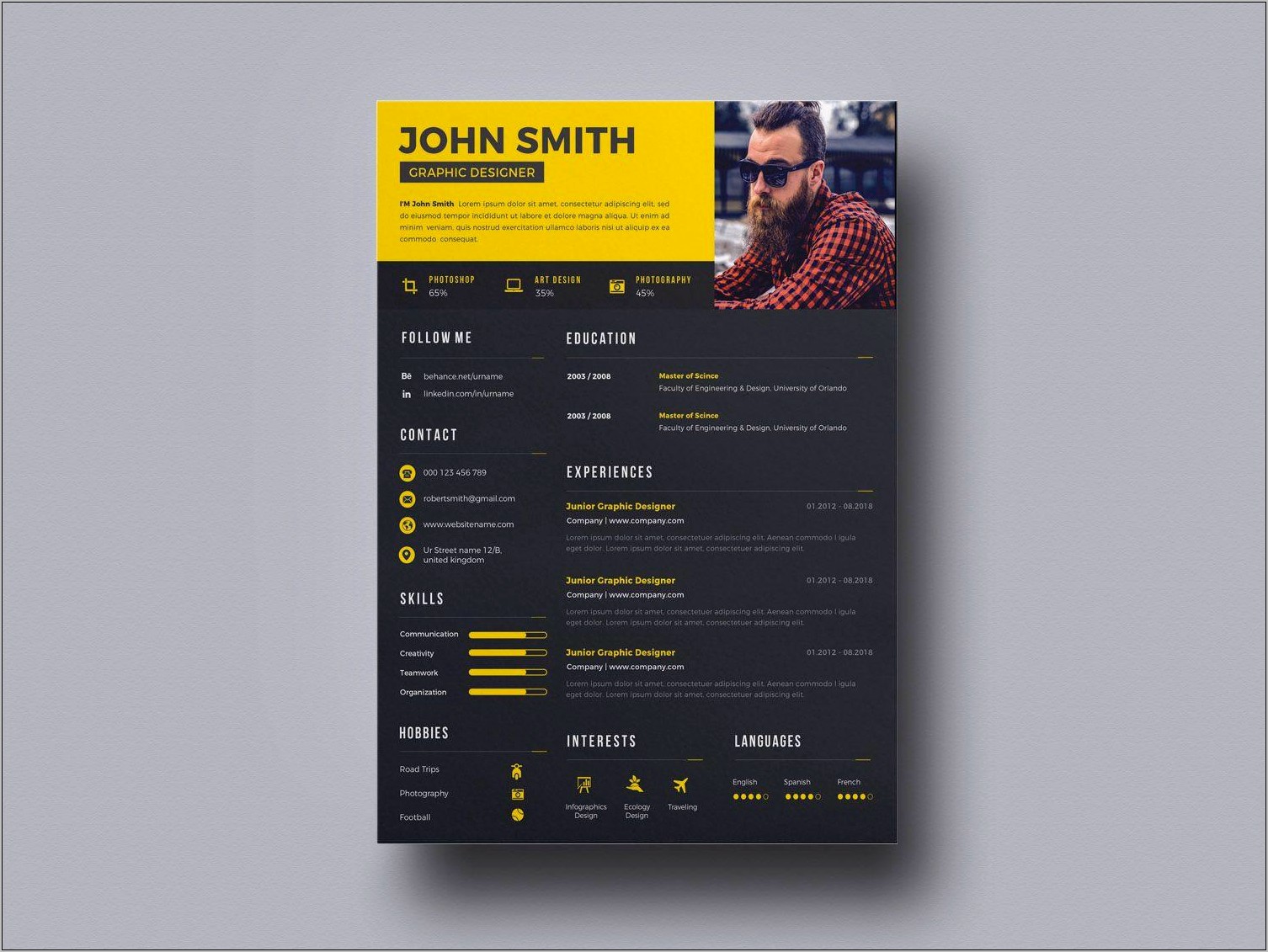 Best Graphic Designer Resumes 2018