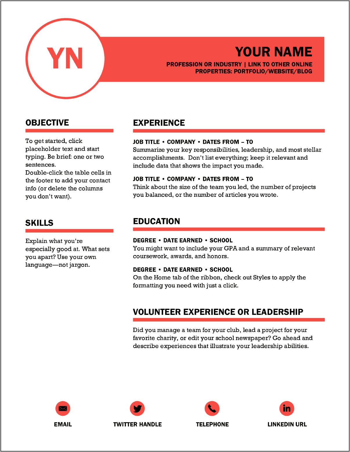 Best High School Resume Samples