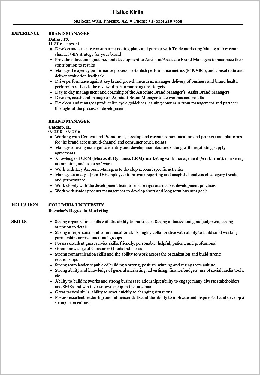 Best It Manager Resume Examples