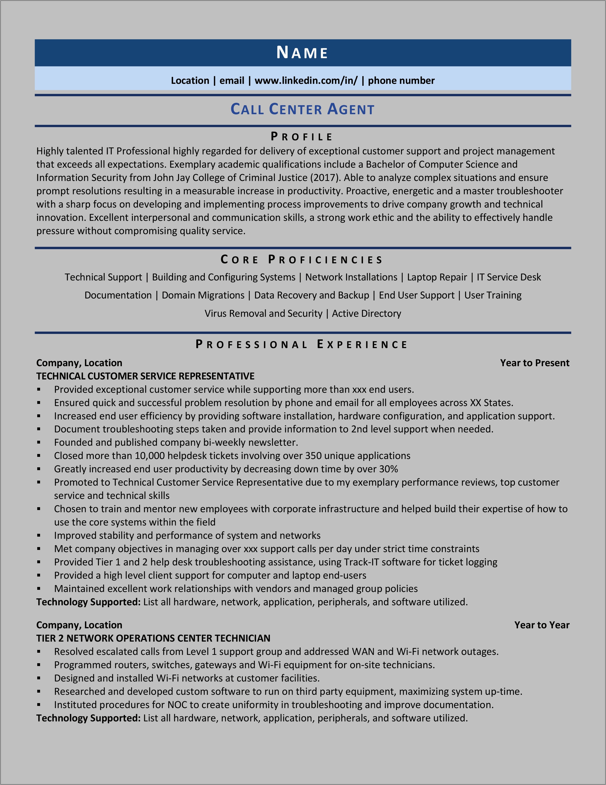 Best Remote Customer Service Resume