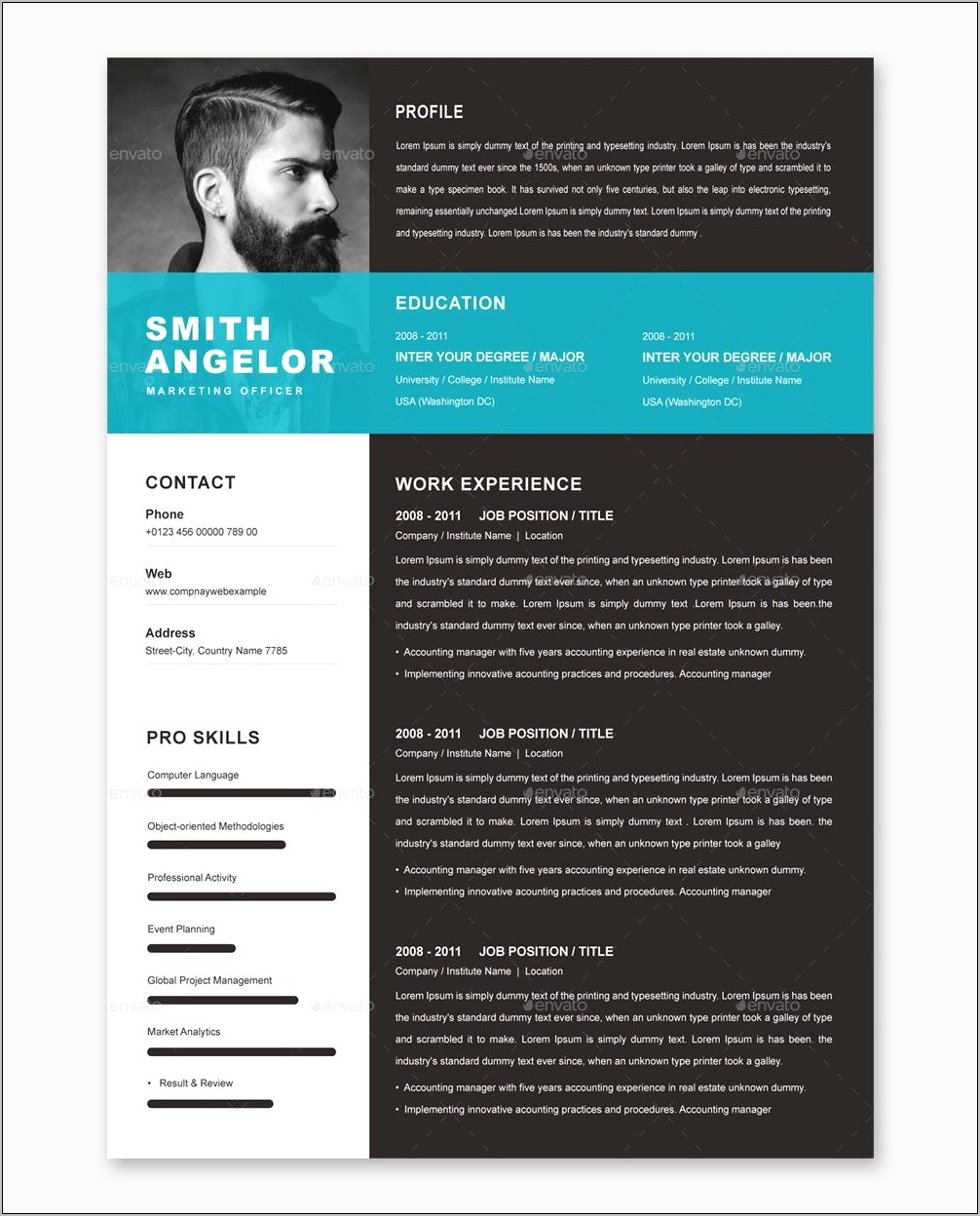 Best Resume Templates Micro Word