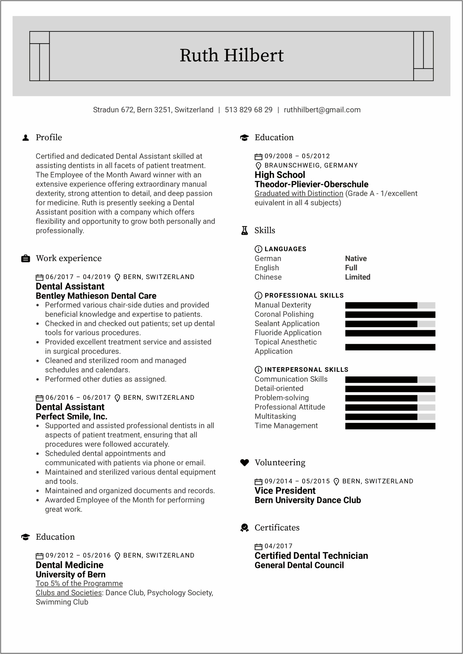 Best Sample Resume Medicattion Aide