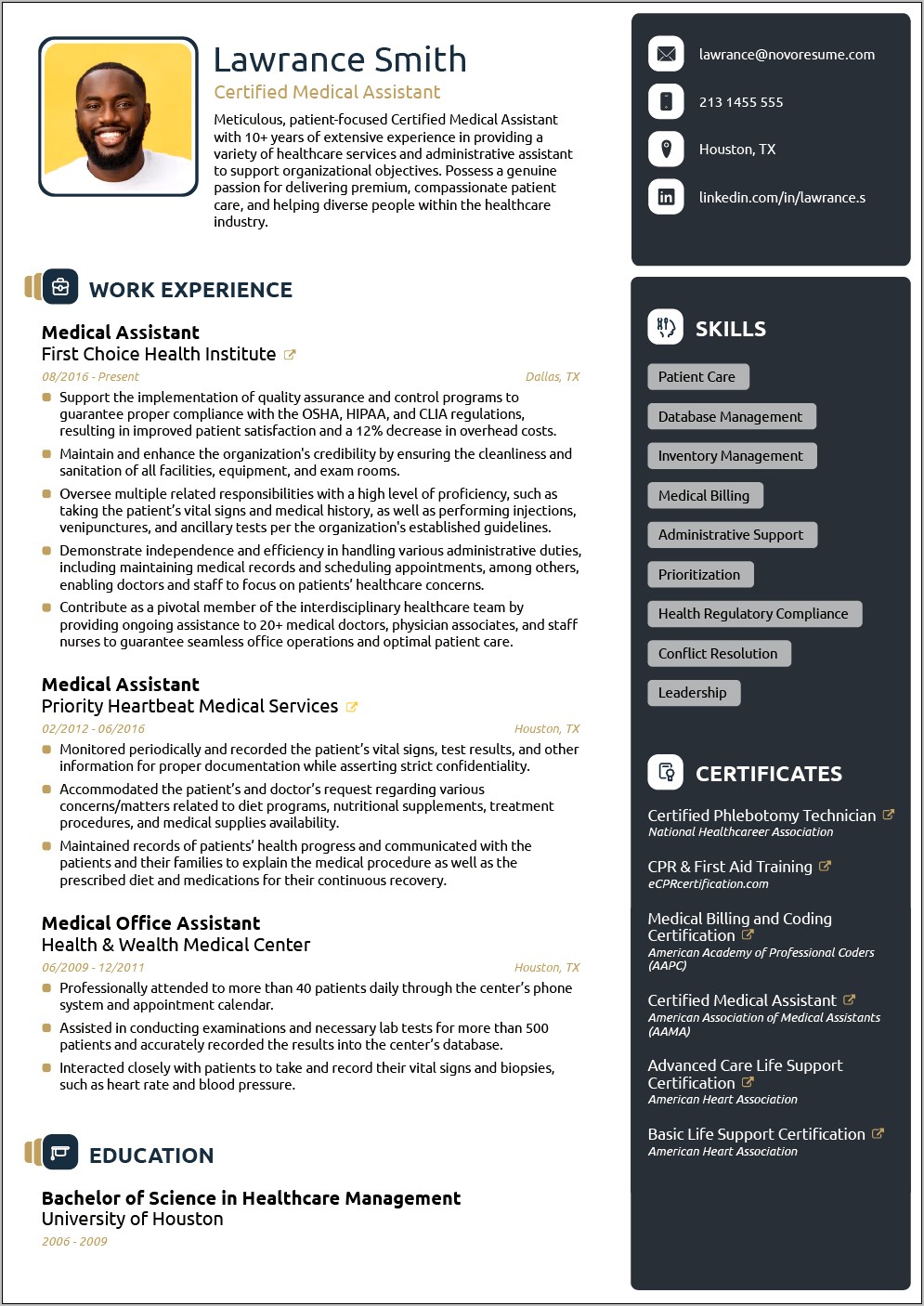 Best Simple Resume Format Download