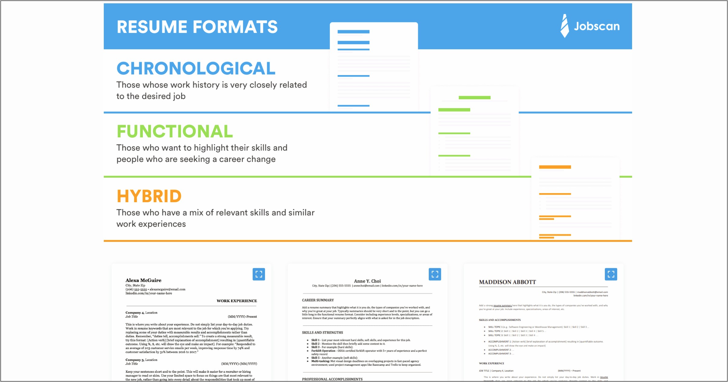 Best Type Format For Resume