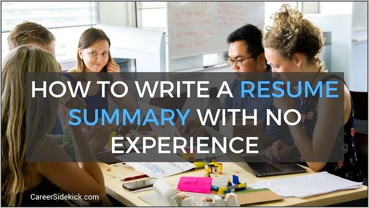 Best Words For Resume Summary