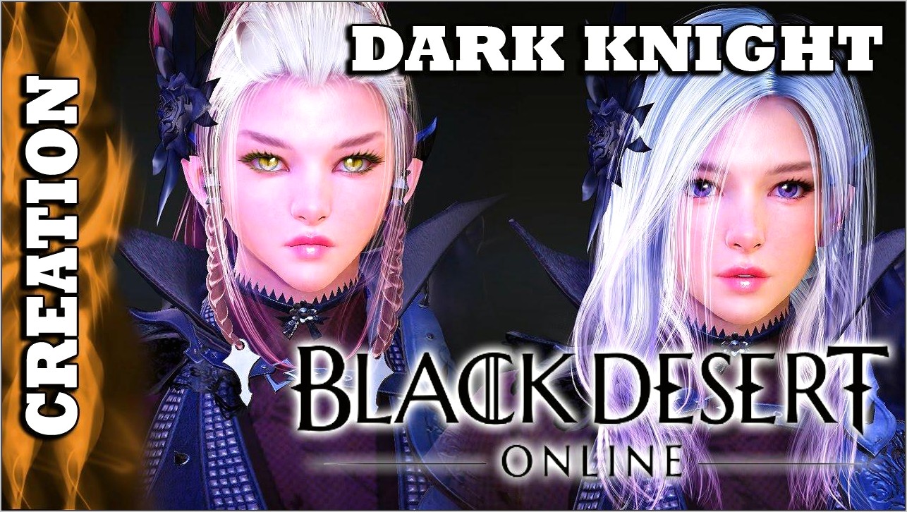 Black Desert Dark Knight Template Download