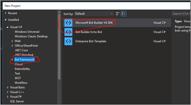 Bot Template For Visual Studio 2015 Download