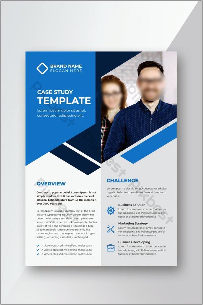 Brand Design Case Study Template Download