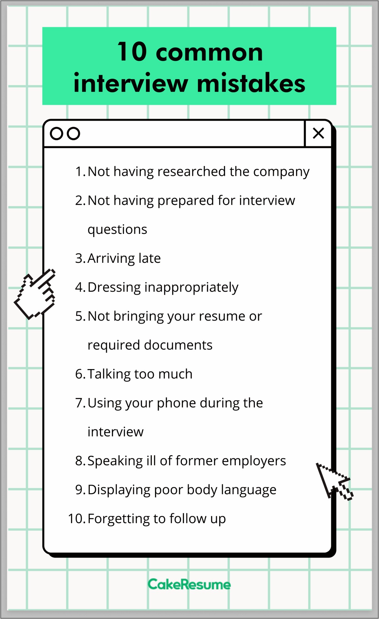 Bring Resume To Job Interview