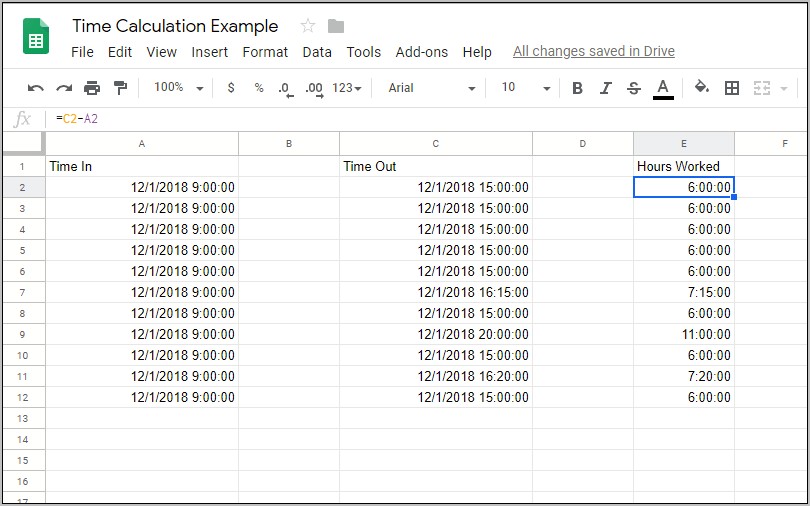 Calculate Difference Between Dates And Time Template Download