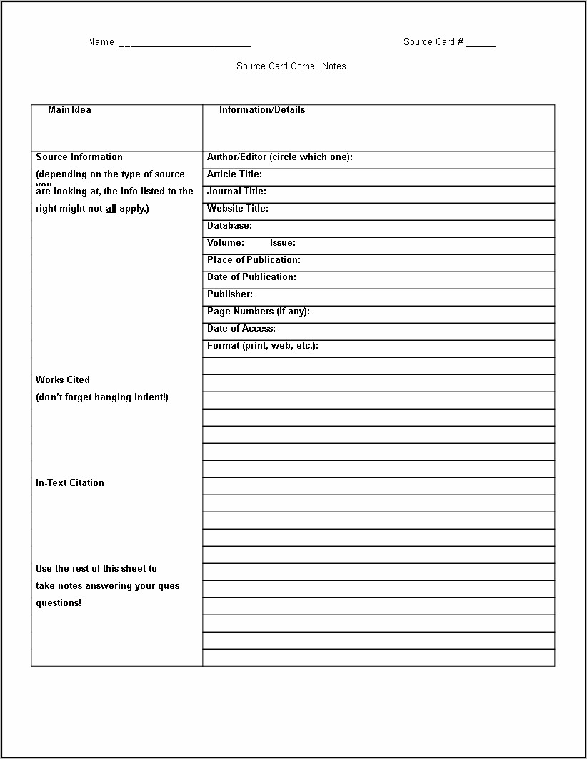 Can You Download Note Taking Templates