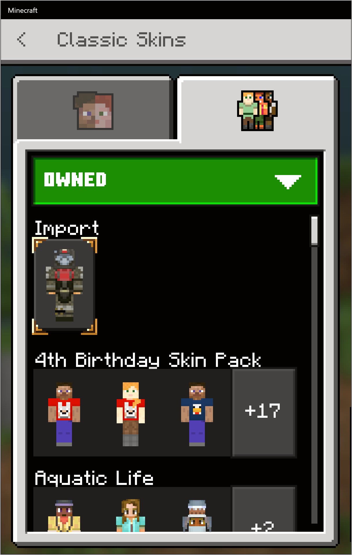 Can't Download Minecraft Skin Template