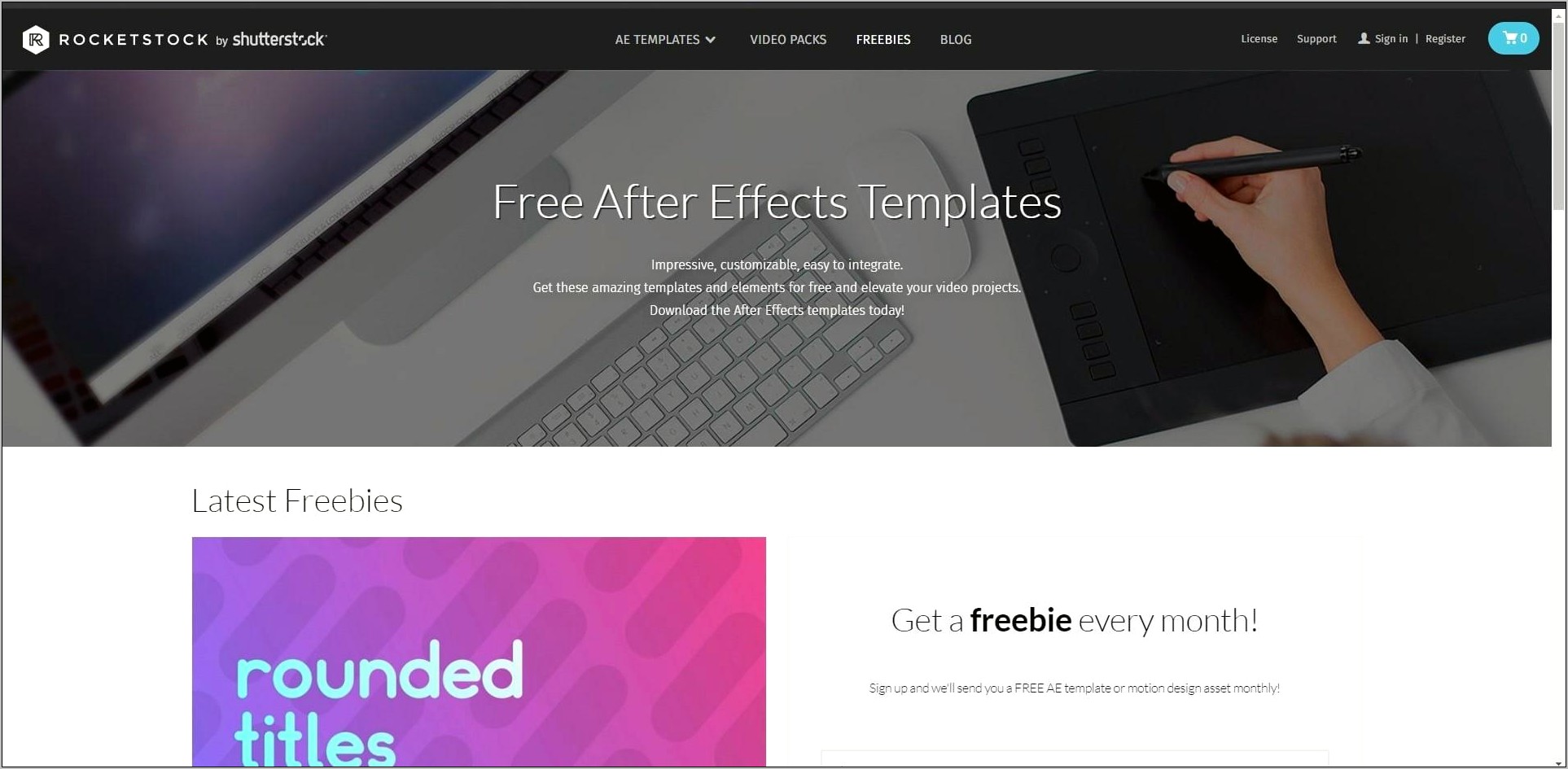 Cara Download Template After Effect Gratis Di Videohive