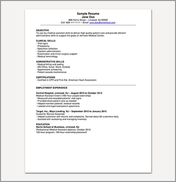 Cardiology Physician Assistant Resume Samples