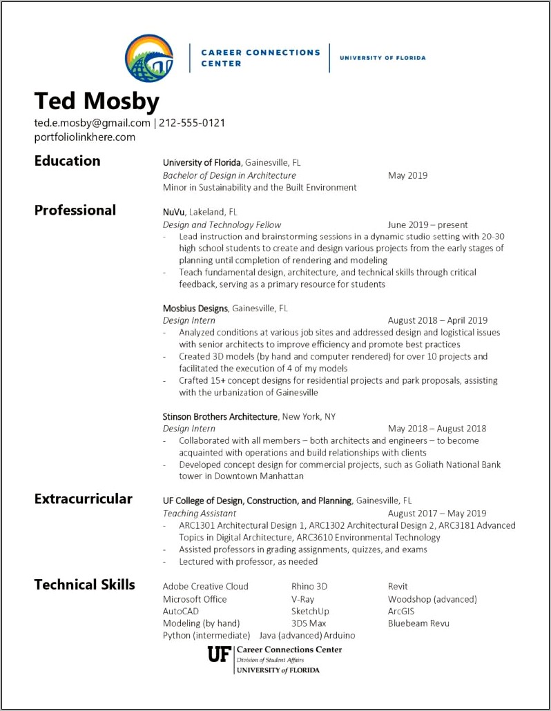 Career Objective For Resume Internship