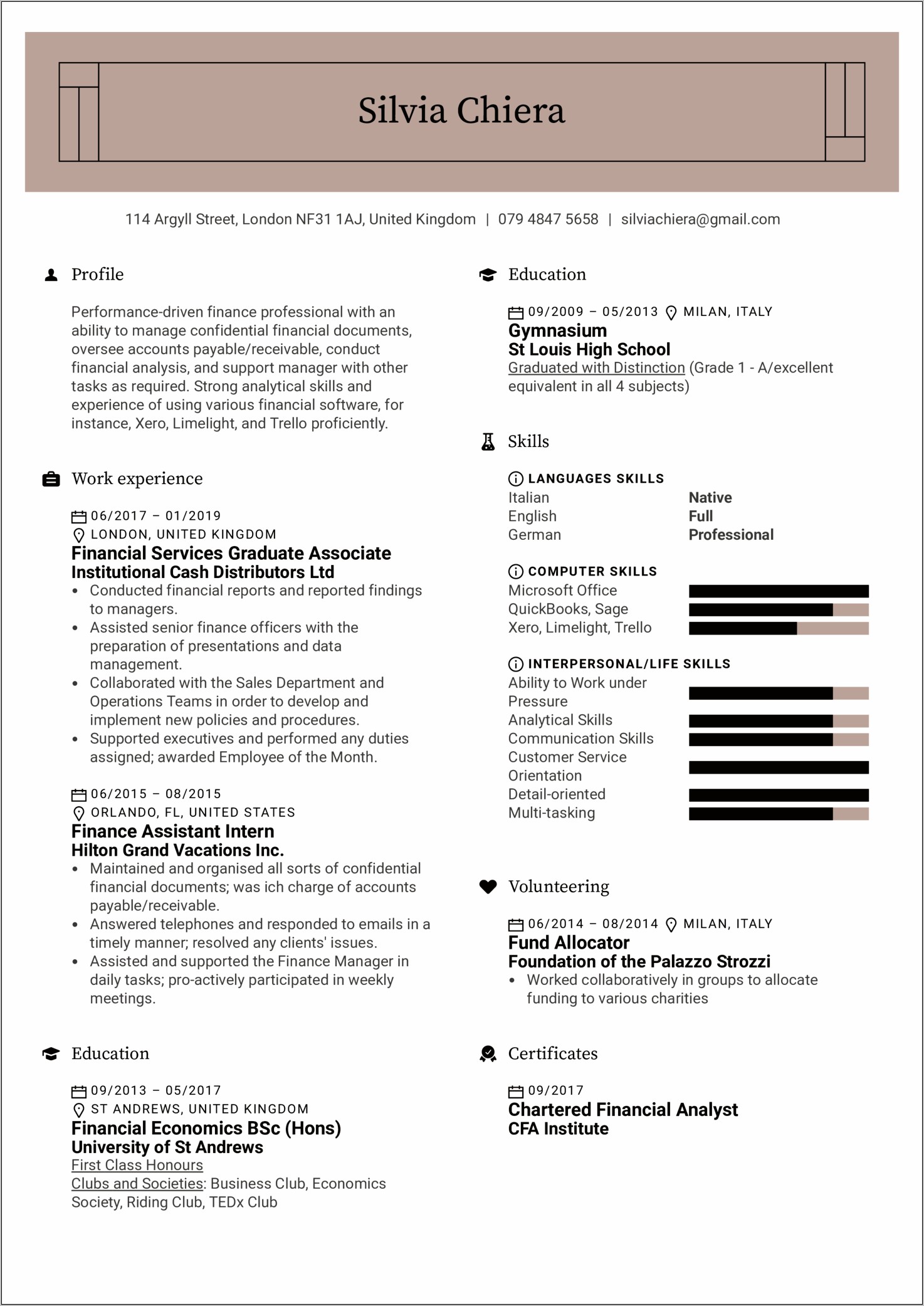 Cash Associate Skills For Resume