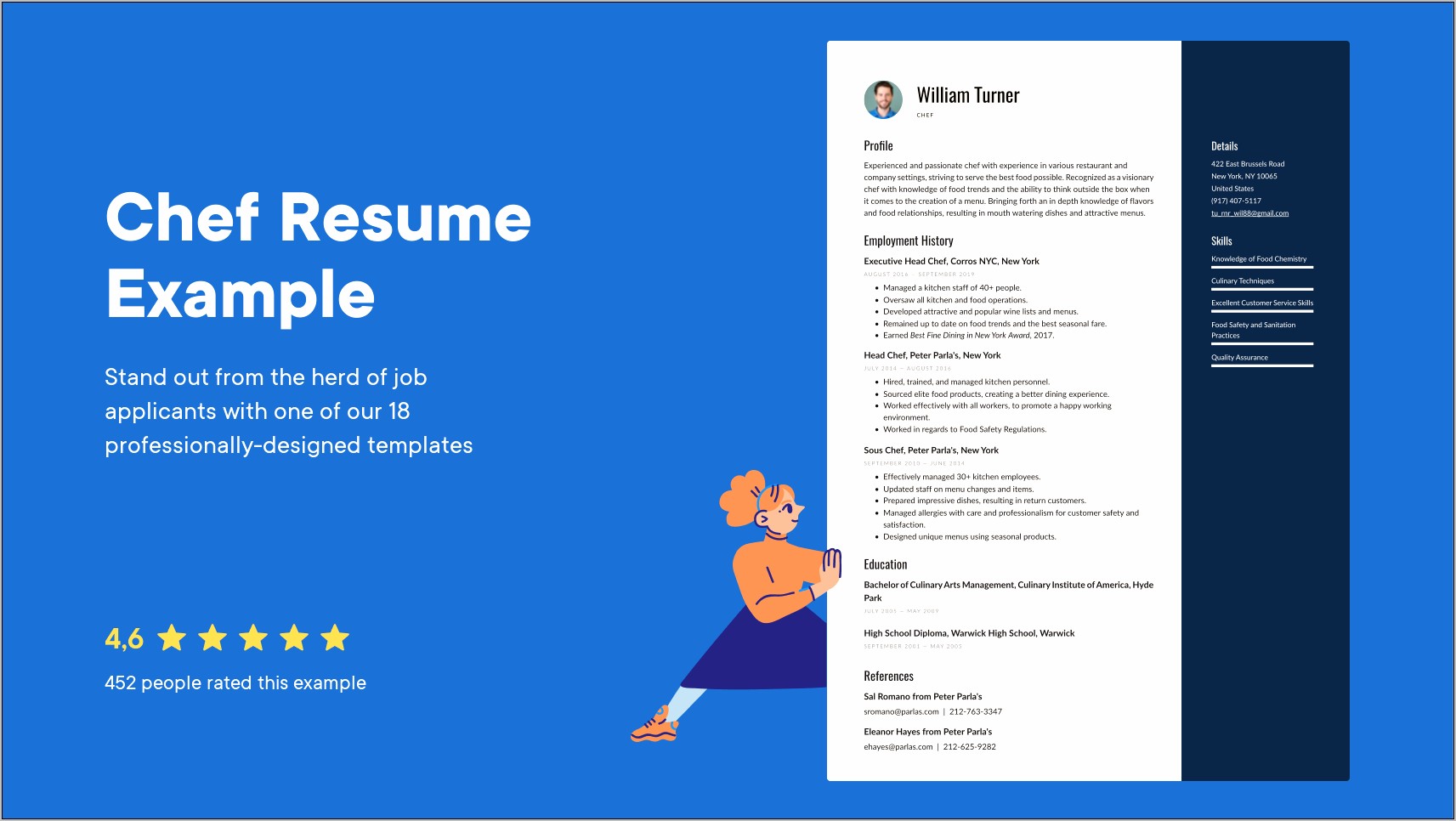 Chef Resume Sample Word Format