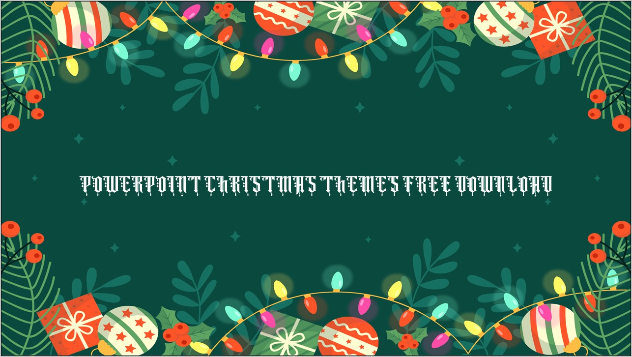 Christmas Party Templates For Word Download