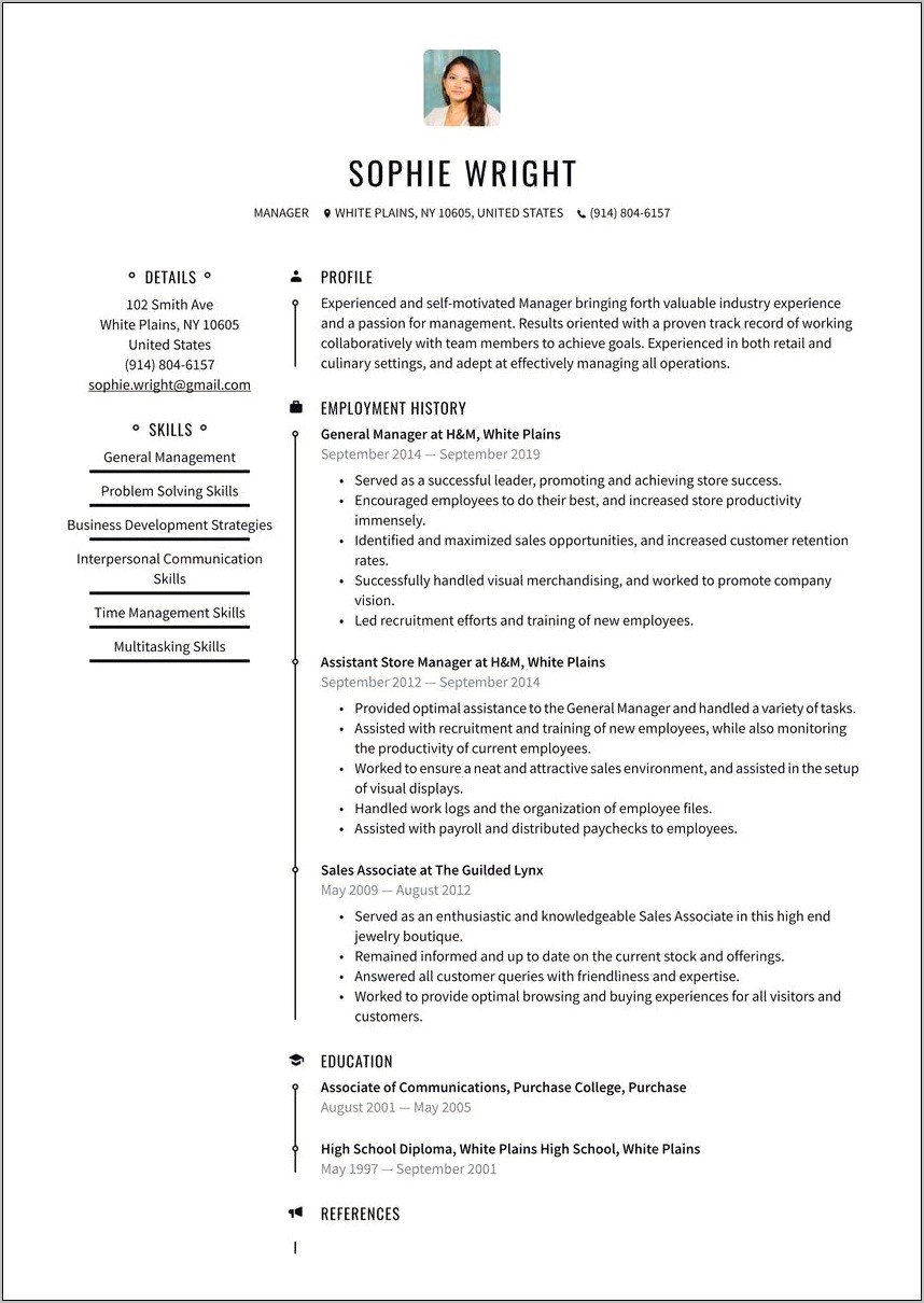 Claims Adjuster Trainee Resume Sample