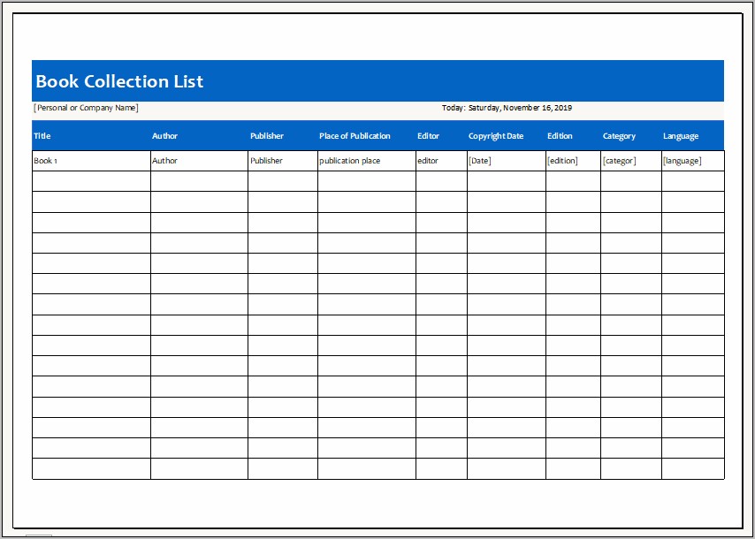 Comic Book Template For Word Download