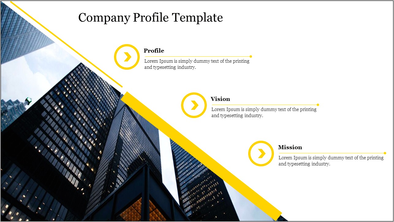 Company Profile Cover Design Template Download