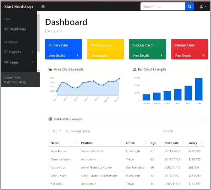 Conquer Responsive Admin Dashboard Template Download