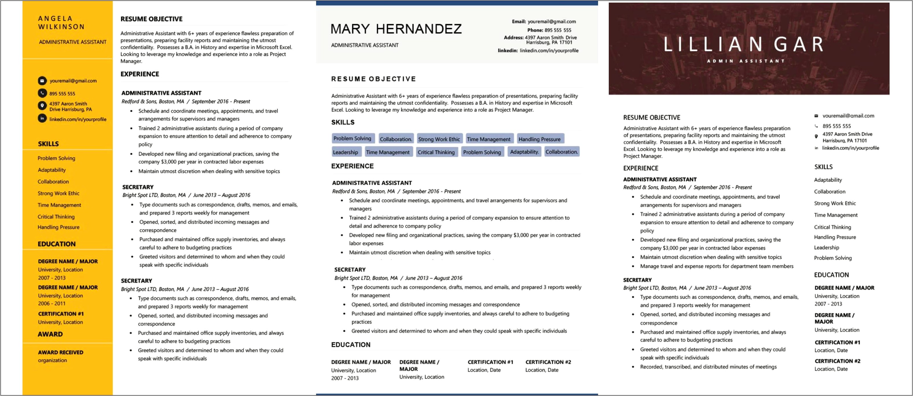 Content Manager Job Description Resume