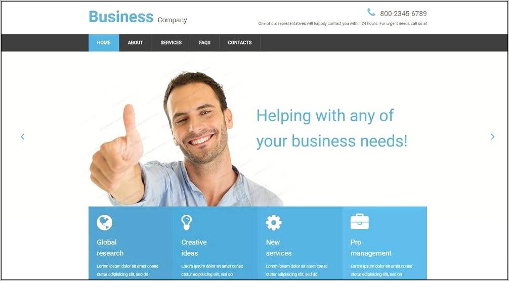 Corlate Responsive Business Html Template Download