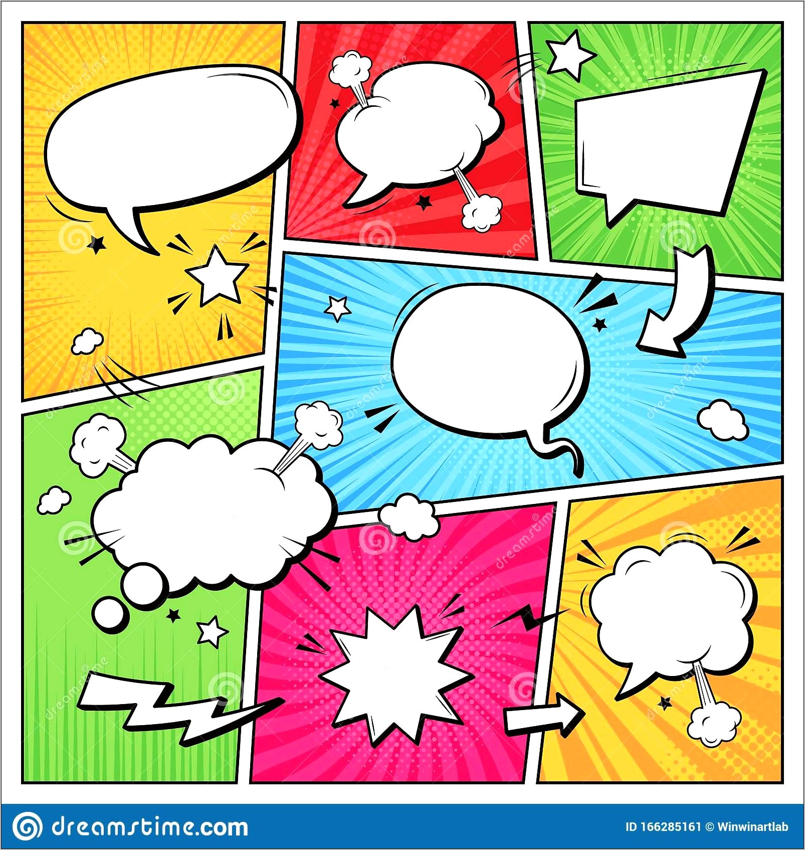 Cover Page Template Borders Comic Download