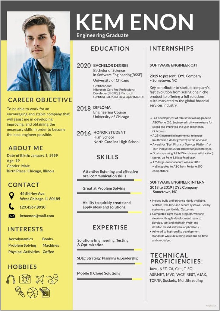 Create A Free Business Resume
