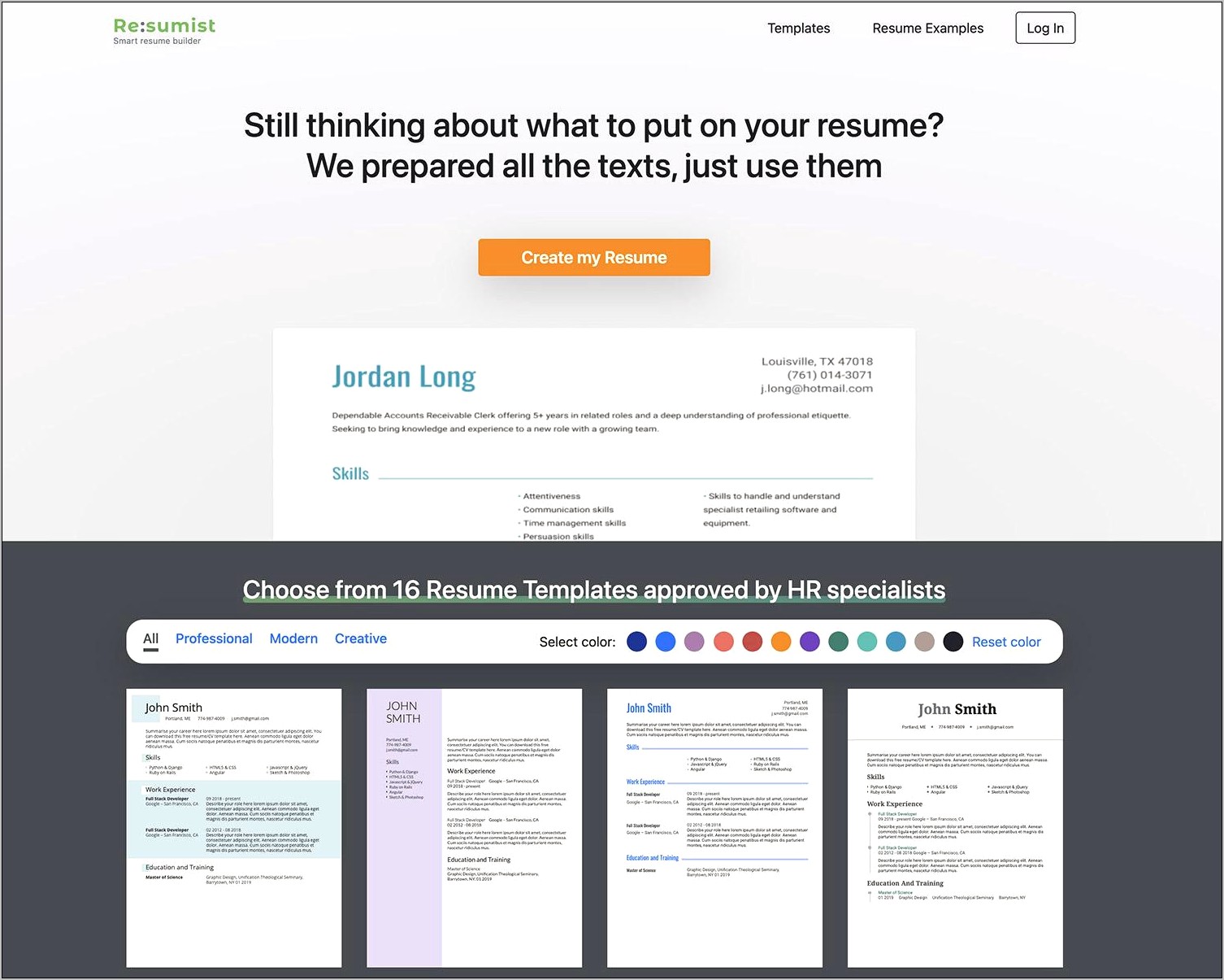 Creating The Perfect Resume Free