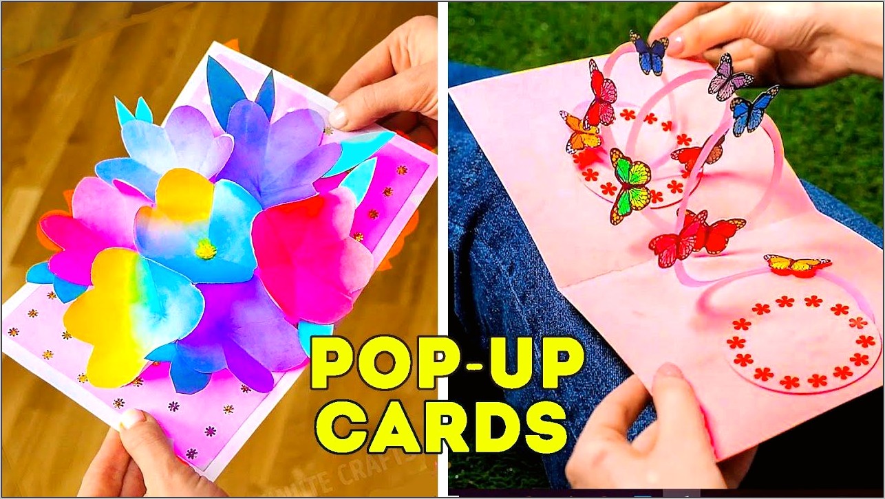 Creative Pop Up Cards Templates Download