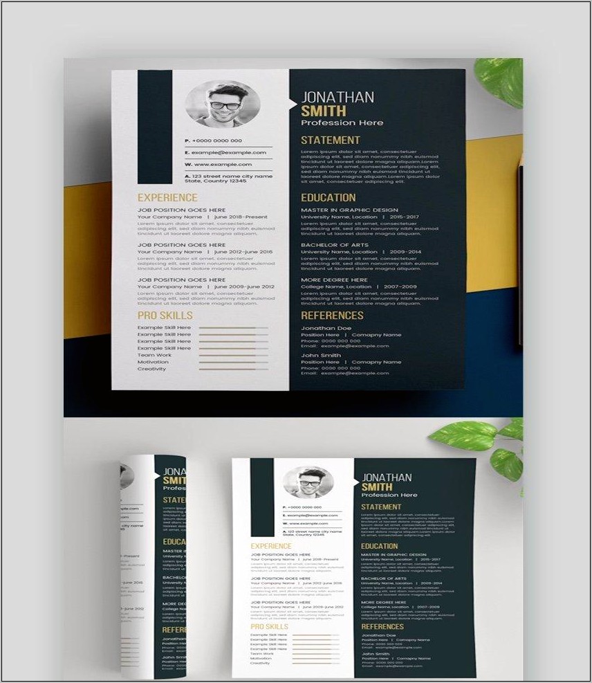 Creative Resume For University Jobs